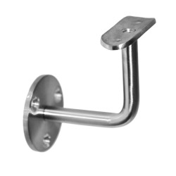Držiak madla ø 42,4 mm na stenu, brúsená nerez AISI 316 Držiak madla ø 42,4 mm na stenu, brúsená nerez AISI 316
